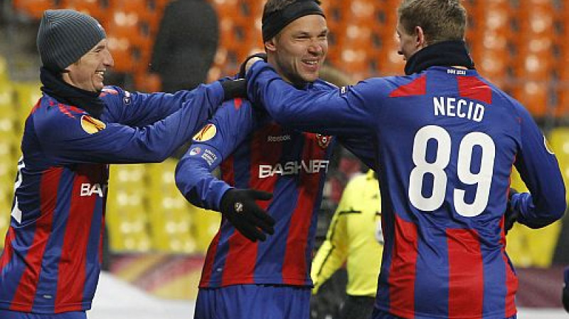 Maskavas "CSKA" futbolisti
Foto: Reuters/Scanpix