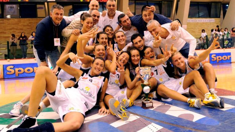 "Coppa Italia Serie A2" uzvarētājas
Foto: www.legabasketfemminile.it