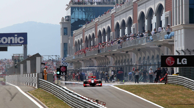 Pitstopu zona Turcijas "Grand Prix" 
Foto: LaPresse/Scanpix