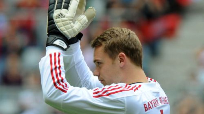 Manuels Noiers jau "Bayern" formā
Foto: AFP/Scanpix