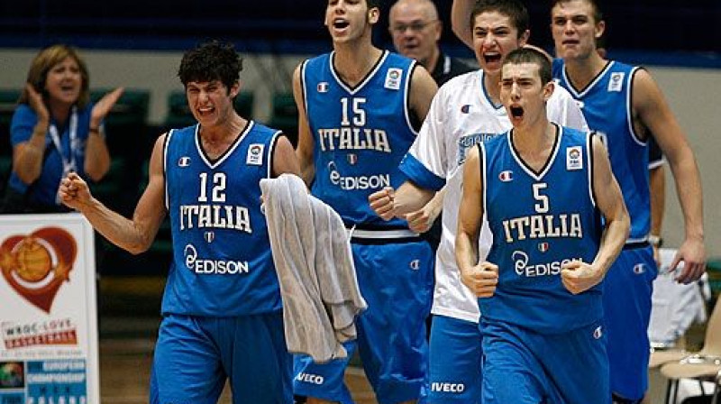 Itālijas junioru basketbola valstsvienība 
Foto: FIBA Europe