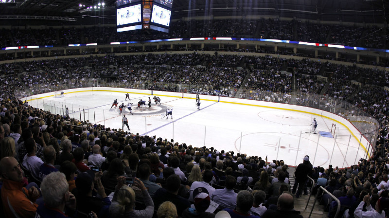 Vinipegā atgriežas lielais hokejs - debijā "Jets" uzveic "Blue Jackets" 
Foto: AP/Scanpix