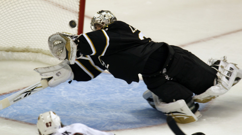 Kari Lehtonens darbībā
Foto: AP/Scanpix