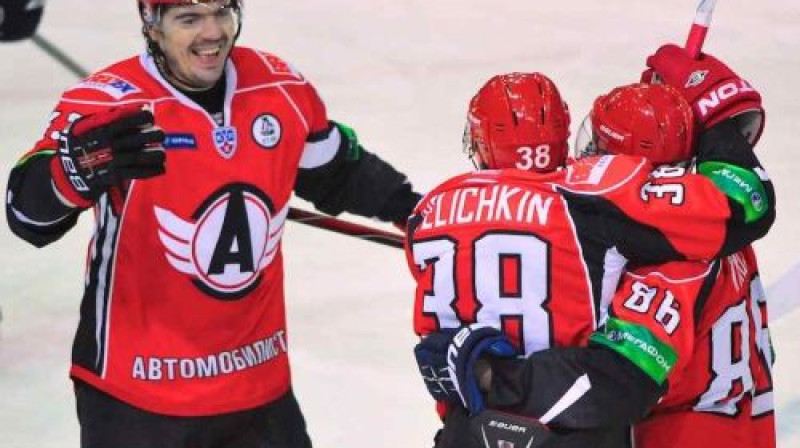 "Avtomobilist" hokejisti
Foto: hc-avto.ru