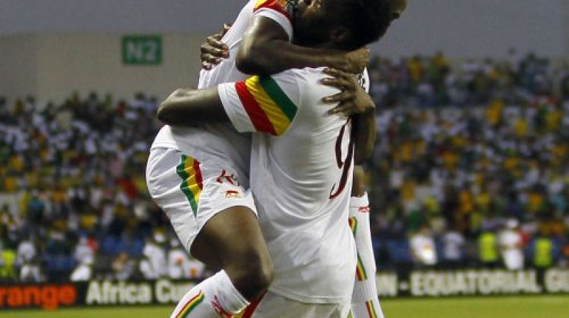 Mali futbolisti priecājas
Foto: AFP/Scanpix