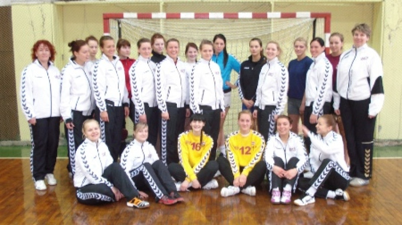 Latvijas sieviešu izlase
Foto: handball.lv