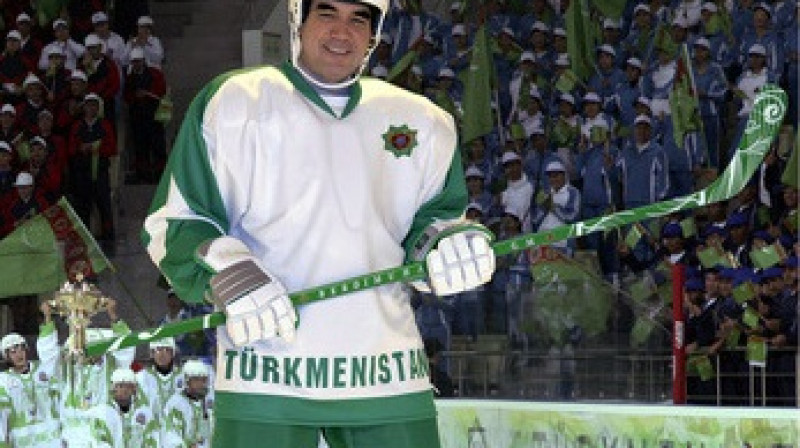 Turkmenistānas prezidents Kurbankuli Berdimuhamedovs
Foto: AP/Scanpix