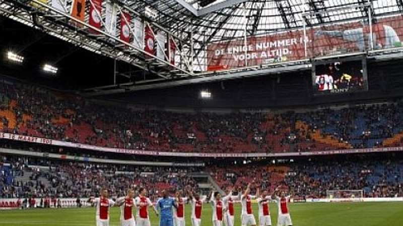 "Ajax" jau var svinēt titulu?
Foto: fcupdate.nl