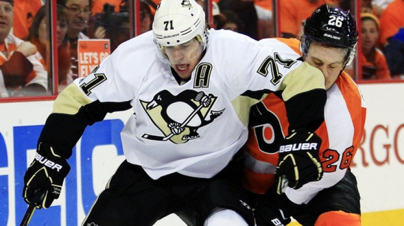 Krievija cer uz "Pittsburgh Penguins" zvaigznes Jevgeņija Malkina pievienošanos
Foto: AP/Scanpix