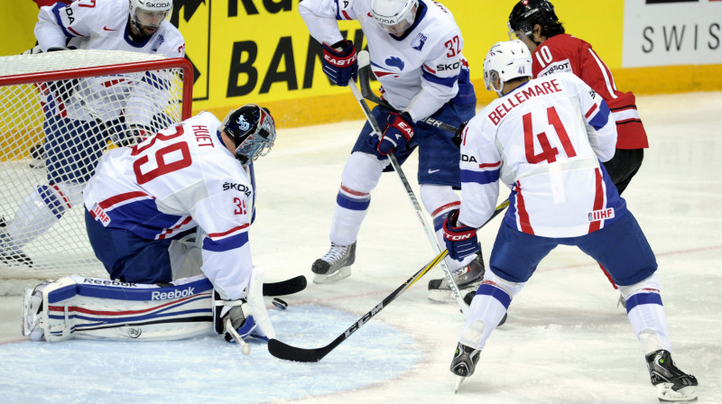 Kristobāls Iē Francijas izlases vārtos
Foto: AP/Scanpix