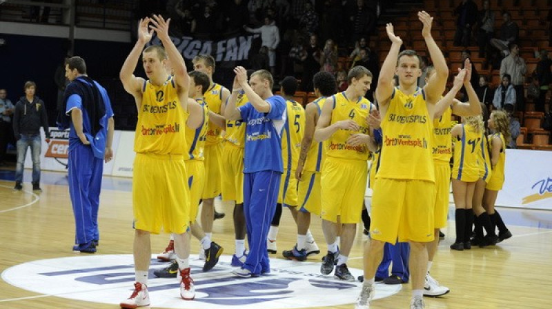 BK Ventspils: būs 16.sezona Eiropas klubu turnīros.  
Foto: Romāns Kokšarovs, Sporta Avīze/f64