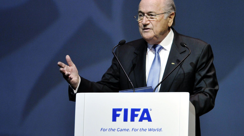 FIFA prezidents Zeps Blaters
Foto: AP/Scanpix