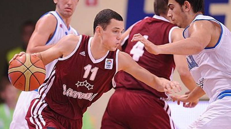 Latvijas U20 izlases kapteinis Andris Misters 
Foto: FIBA Europe