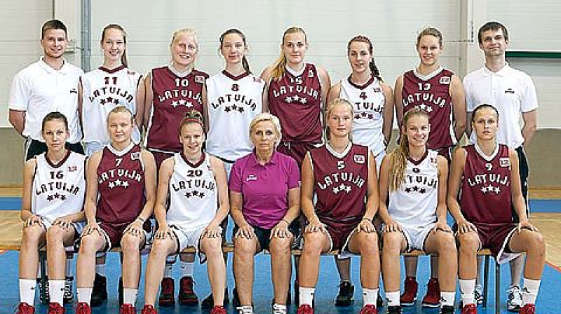 Latvijas U16 izlase Tallinā