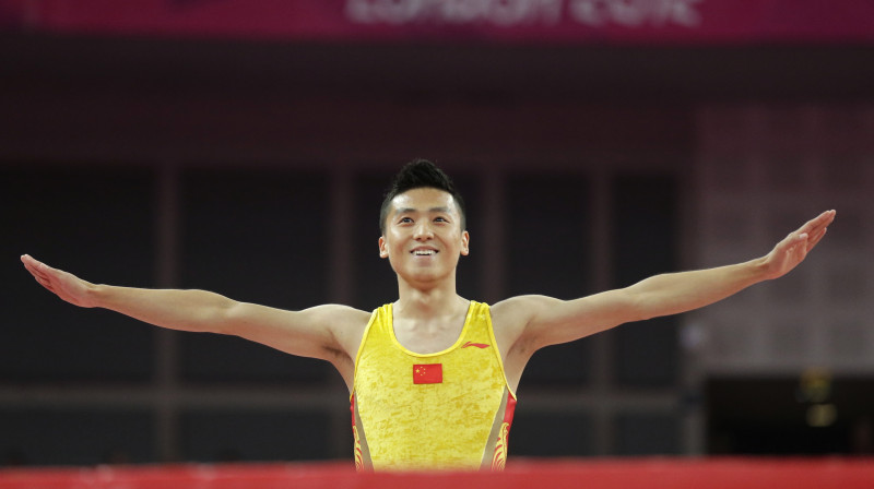 Dongs Dongs nu kļuvis arī par olimpisko čempionu 
Foto: AP/Scanpix