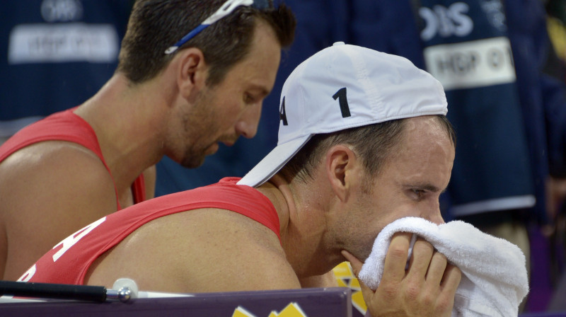 Džeikam Gibam un Šonam Rozentālam turnīrs beidzies
Foto: AFP/Scanpix