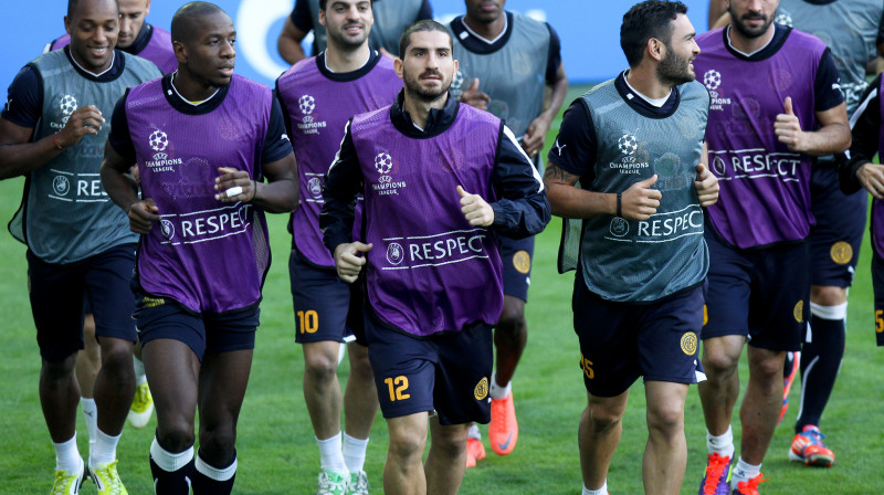 Limasolas AEL futbolisti atrodas vēsturiska panākuma priekšā 
Foto: AFP/Scanpix