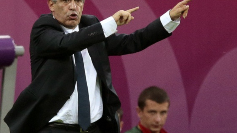 Grieķijas futbola valstsvienības galvenais treneris Fernandu Santušs
Foto: AP/Scanpix