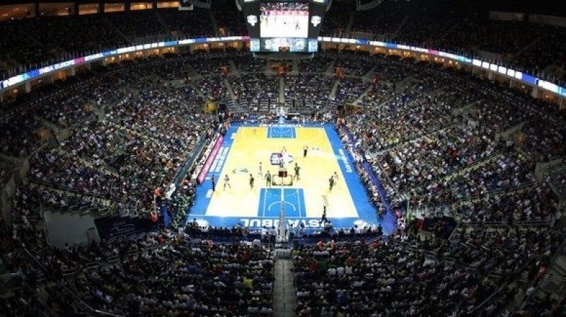 "Ulker Sports Arena" Stambulā tika atklāta 2012. gada sākumā
Foto: AP/Scanpix