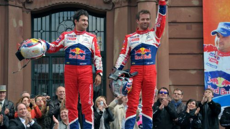 Daniels Elena un Sebastjans Lēbs - deviņkārtējie pasaules čempioni
Foto: AFP/Scanpix
