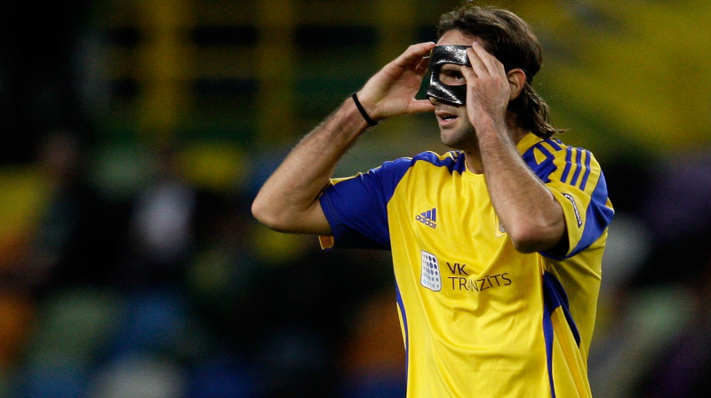 Alesandro Dzamperini pārstāvēja "Ventspils" klubu 2009. gadā, palīdzot tam debijas sezonā UEFA Eiropas līgā 
Foto: AP/Scanpix