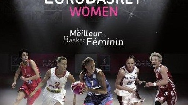 Eiropas čempionāts notiks 2013. gada 15.-30. jūnijā Francijā
Foto: EuroBasket Women 2013