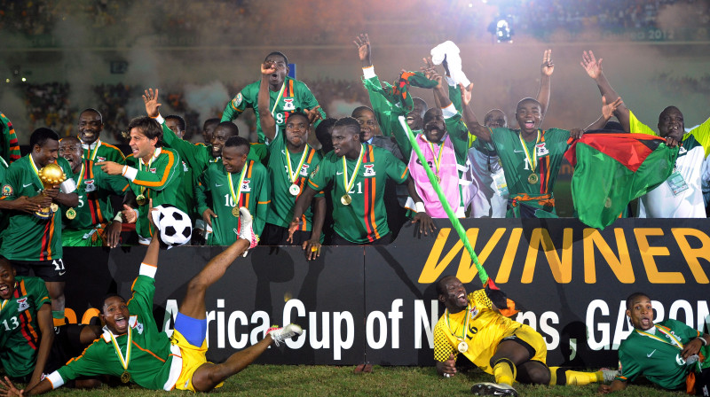 Zambija triumfē Āfrikas kausā
Foto: AFP / Scanpix