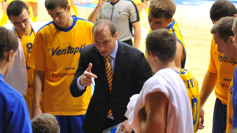 Robertam Štelmaheram un BK Ventspils: jāturpina uzvaru sērija FIBA kausa izcīņā.
Foto: bkventspils.lv