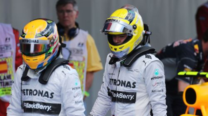 Hamiltons un Rosbergs
Foto: Digitale/Scanpix