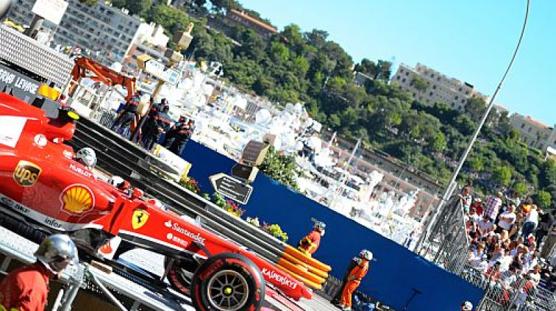 Masas formula pēc avārijas Monako GP
Foto:AFP/Scanpix