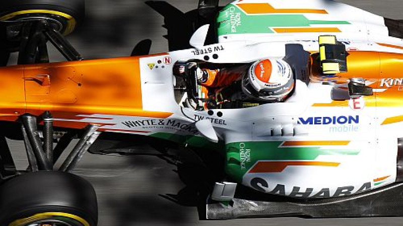 "Force India" līdz šim labākais rezultāts ir 2. vieta
Foto: SIPA/Scanpix