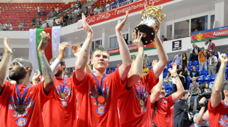 Maskavas CSKA - četrkārtējā VTB līgas čempione 
Foto: vtb-league.com