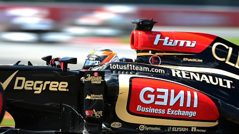 "Lotus" komandas F1 auto
Foto: AFP/Scanpix