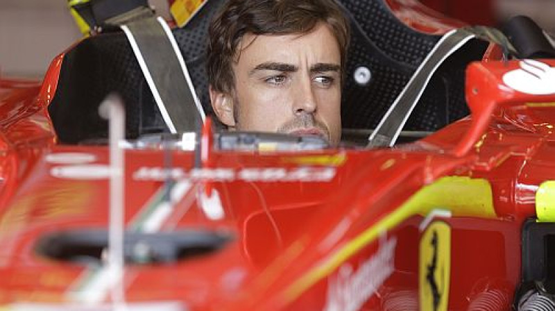 Alonso gatavojas Ungārijas GP
Foto: SCANPIX SWEDEN