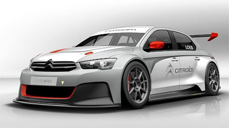 "Citroen C-Elysee WTCC" sacīkšu auto
Foto: Citroen