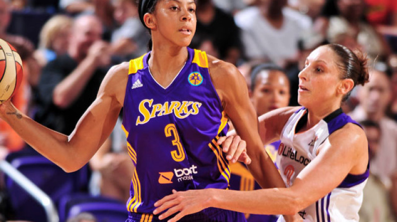 Kendisa Pārkere: divkārtēja WNBA MVP (2008, 2013) balvas ieguvēja
Foto: www.wnba.com