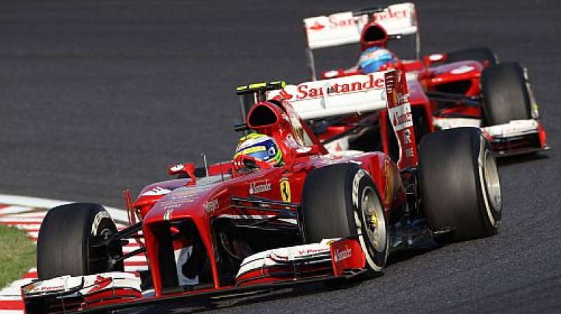 "Ferrari" formulas tomēr nevar saukt par izturīgākajām
Foto: Digitale/Scanpix