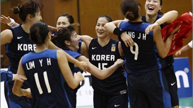 Korejietes izcīnījušas medaļas 25 Āzijas čempionātos pēc kārtas
Foto: FIBA Asia