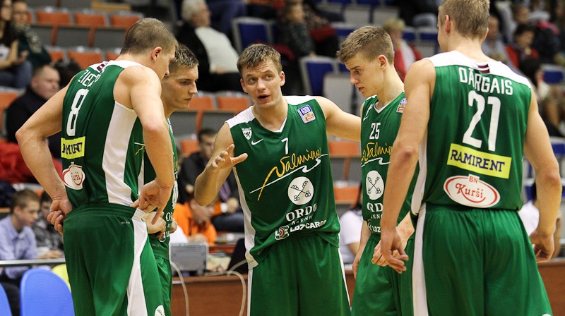 Aldaris LBL sestdienas nagla: BK "Valmiera" vizīte Mārupē pie "Barons kvartāls".
Foto: Mārtiņš Sīlis