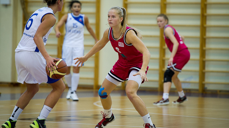 Kate Krēsliņa ir sacentusies četros Eiropas jaunatnes čempionātos
Foto: Zigismunds Zālmanis