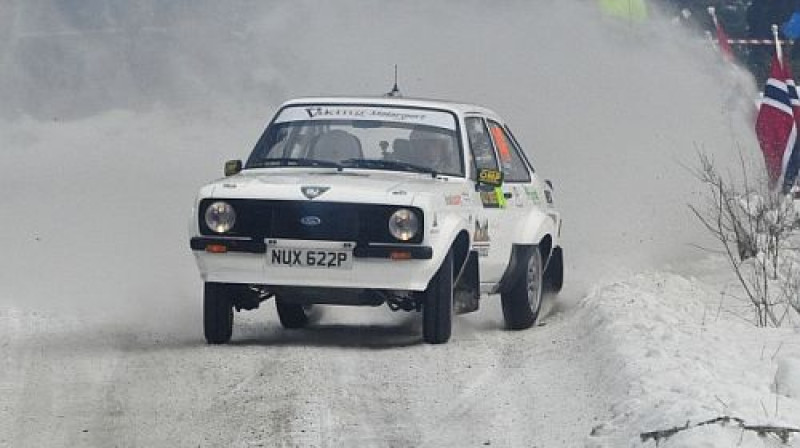 Peters Solbergs pie "Ford Escort Mk2" stūres
Foto: Jiri Fryje (ewrc.cz)