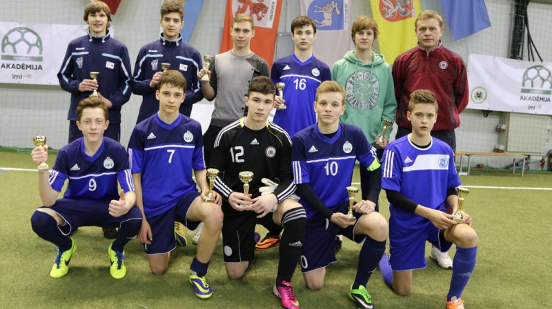 LMT Futbola akadēmijas U15 simboliskā izlase 
Foto: Latvijas Futbola federācija