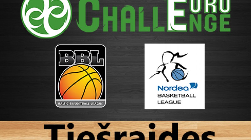 EuroChallenge / BBL / NSBL tiešraides Sportacentrs.com