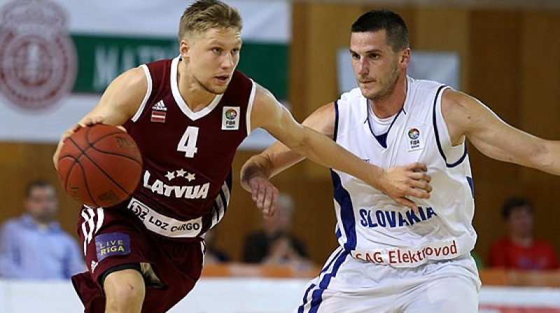 Ingus Jakovičs 24. augustā Bratislavā debitēja FIBA turnīrā
Foto: www.fibaeurope.com