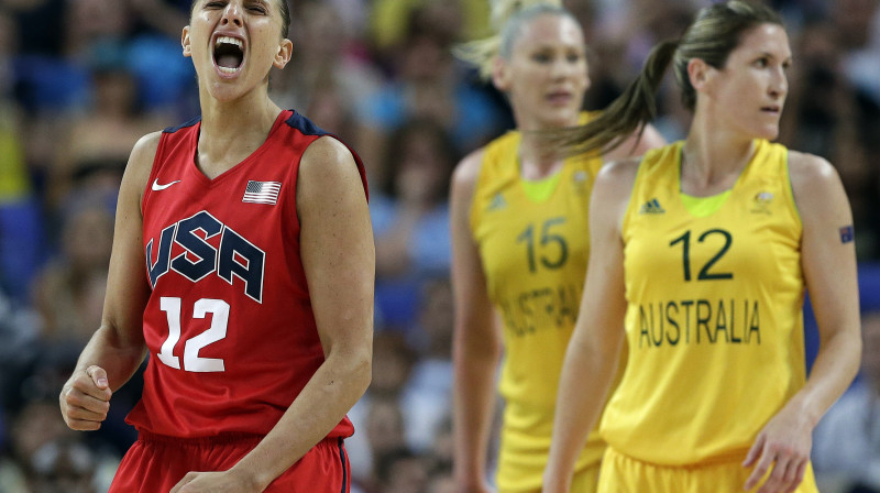 Daiana Taurasi 2012. gadā Londonā
Foto: AP/Scanpix