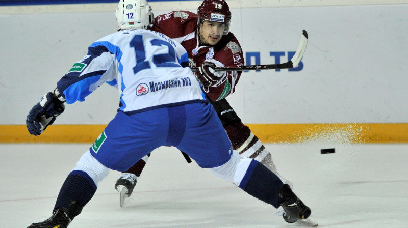 Miķelis Rēdlihs šovakar guva vienīgos vārtus Rīgas komandas labā
Foto: Romāns Kokšarovs, f64