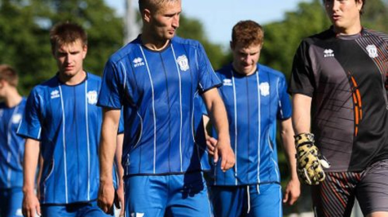 Daugavpils "Daugavas" spēlētāji
Foto: Mārtiņš Sīlis/Futbolavirsliga.lv