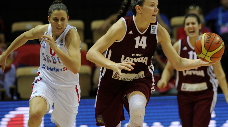 Anete Šteinberga, Ieva Krastiņa un Latvijas sieviešu valstsvienība: pret Serbiju jābūt revanšam par zaudējumu 2013.gadā!
Foto: basket.lv