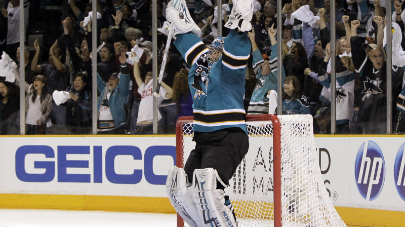 Jevgēņijs Nabokovs 2010. gadā "Sharks" formā
Foto: AP/Scanpix