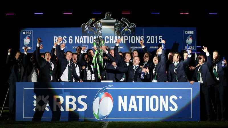 Īrijas izlase - 2015. gada čempioni!
Foto: rbs6nations.com